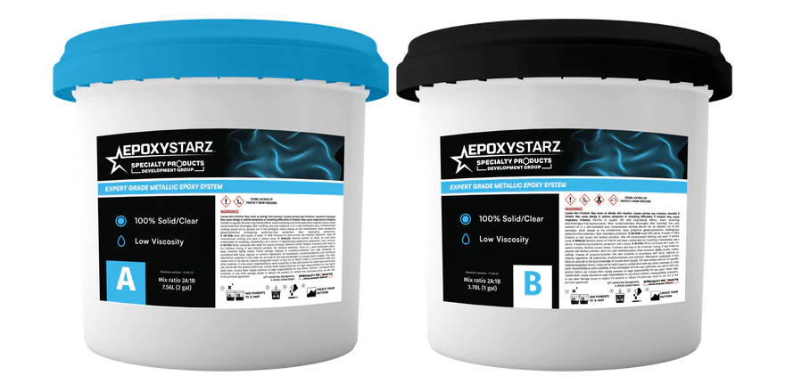 EPOXYSTARZ LOW VISCOSITY -Ultra Low Viscosity Epoxy 100% Solid 3 GAL